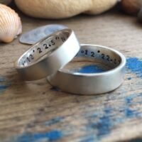 5 mm and 6 mm bands with secret messages