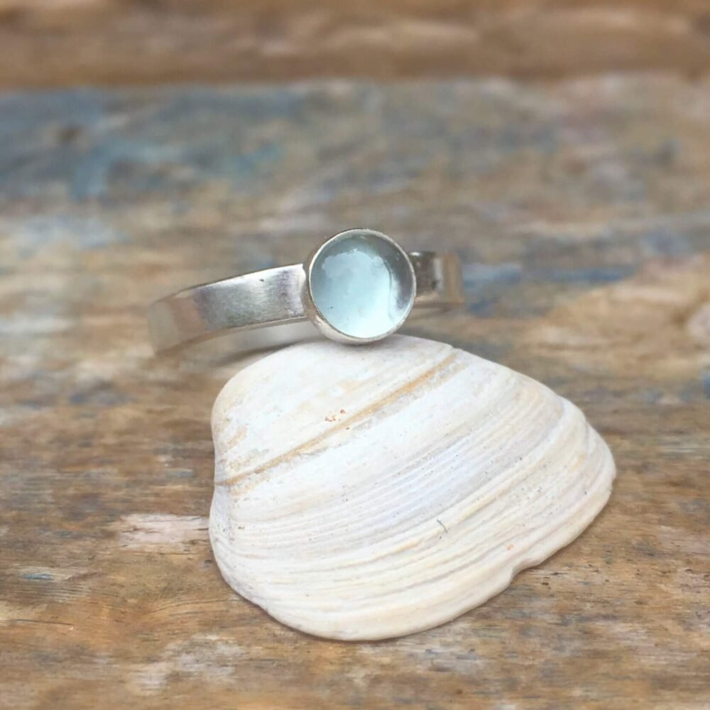 shallow water topaz ring