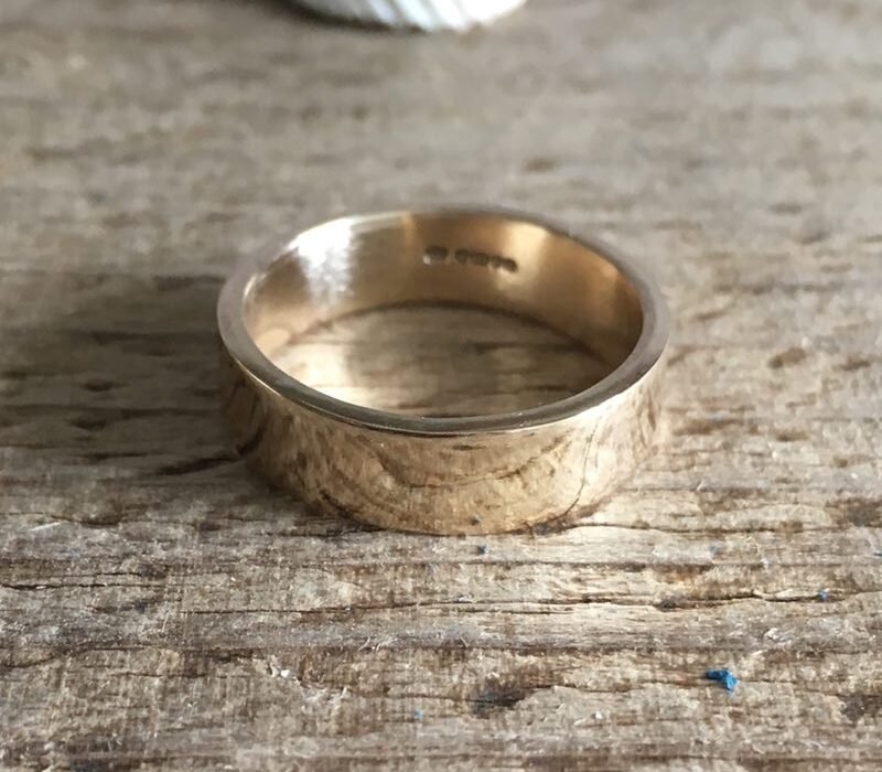 heulwen- recycled gold ring