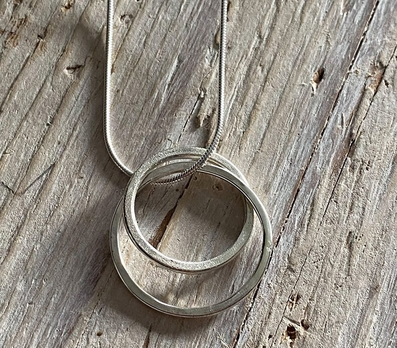 Double Rings Pendant