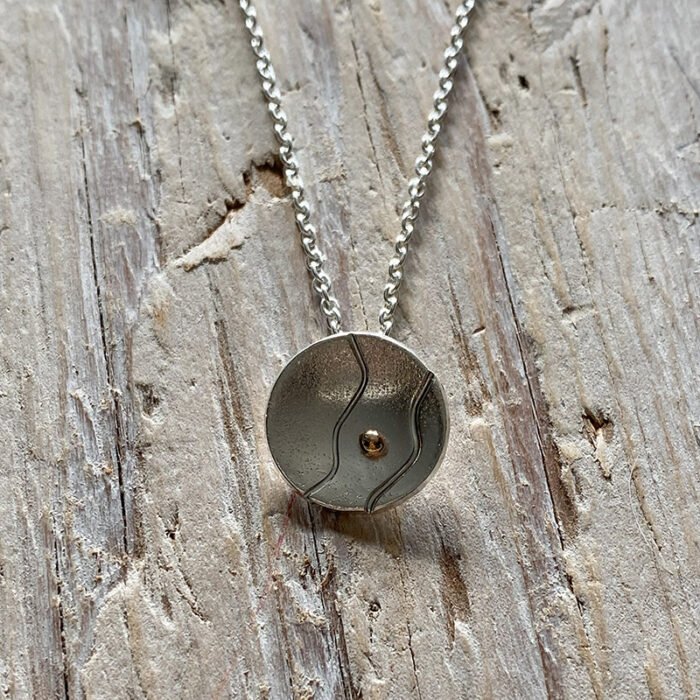 Ripples Circle Pendant